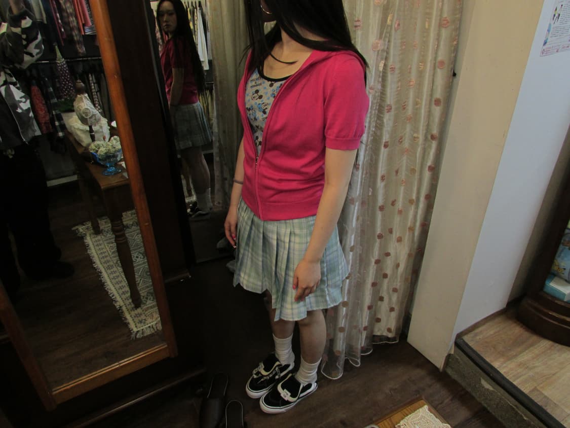 jpn vintage pink hood jacket 상품이미지1
