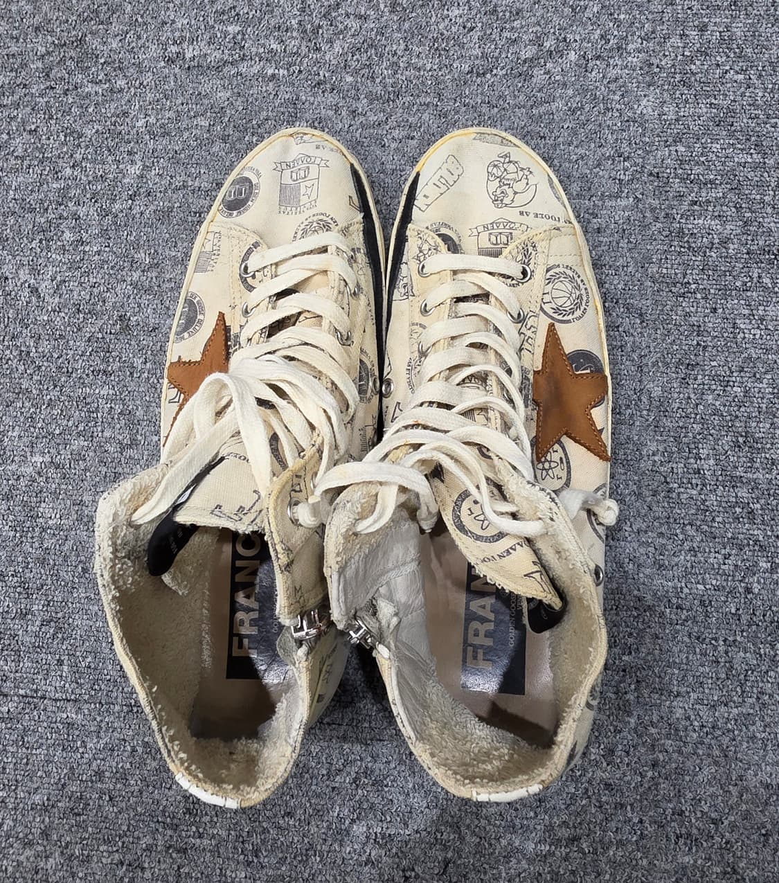골든구스 프란시 하이탑 스니커즈 42 상품이미지5