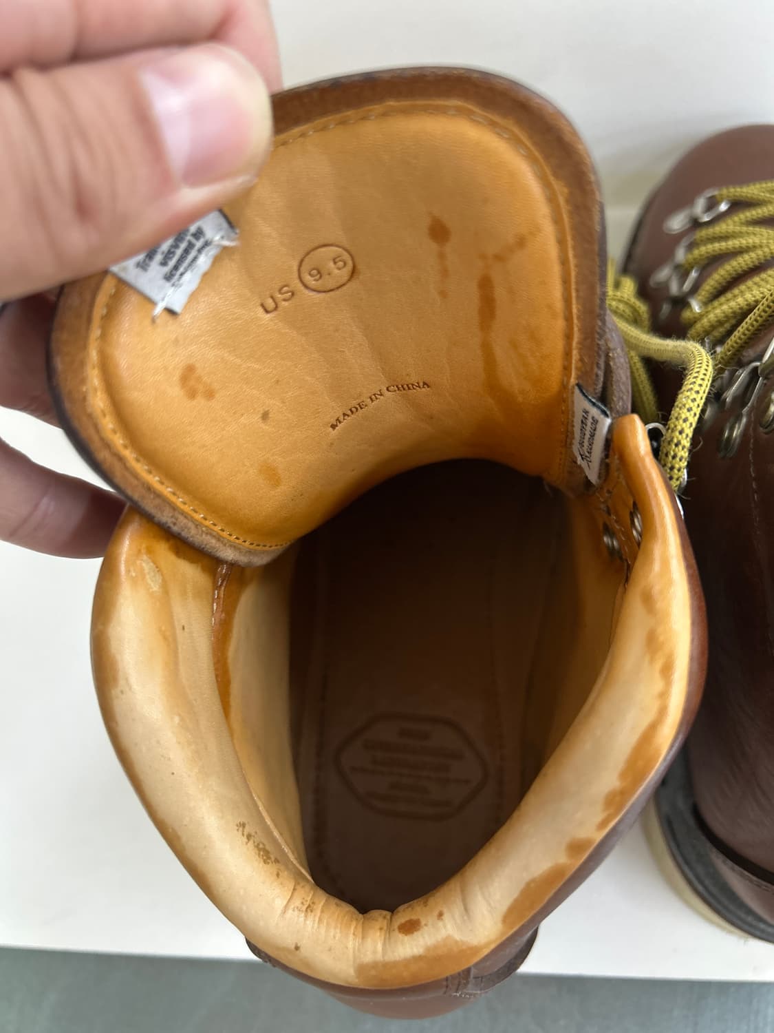 VISVIM 올드비즈빔 10FW 다크브라운 아이거포크 부츠 275 상품이미지8