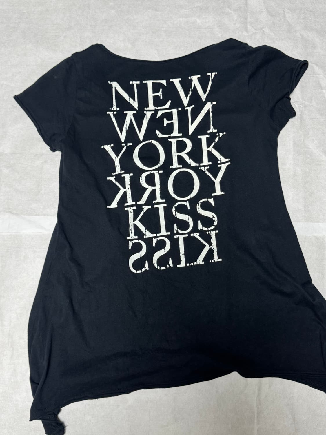 Cubic Printed Detail T-shirt 상품이미지2