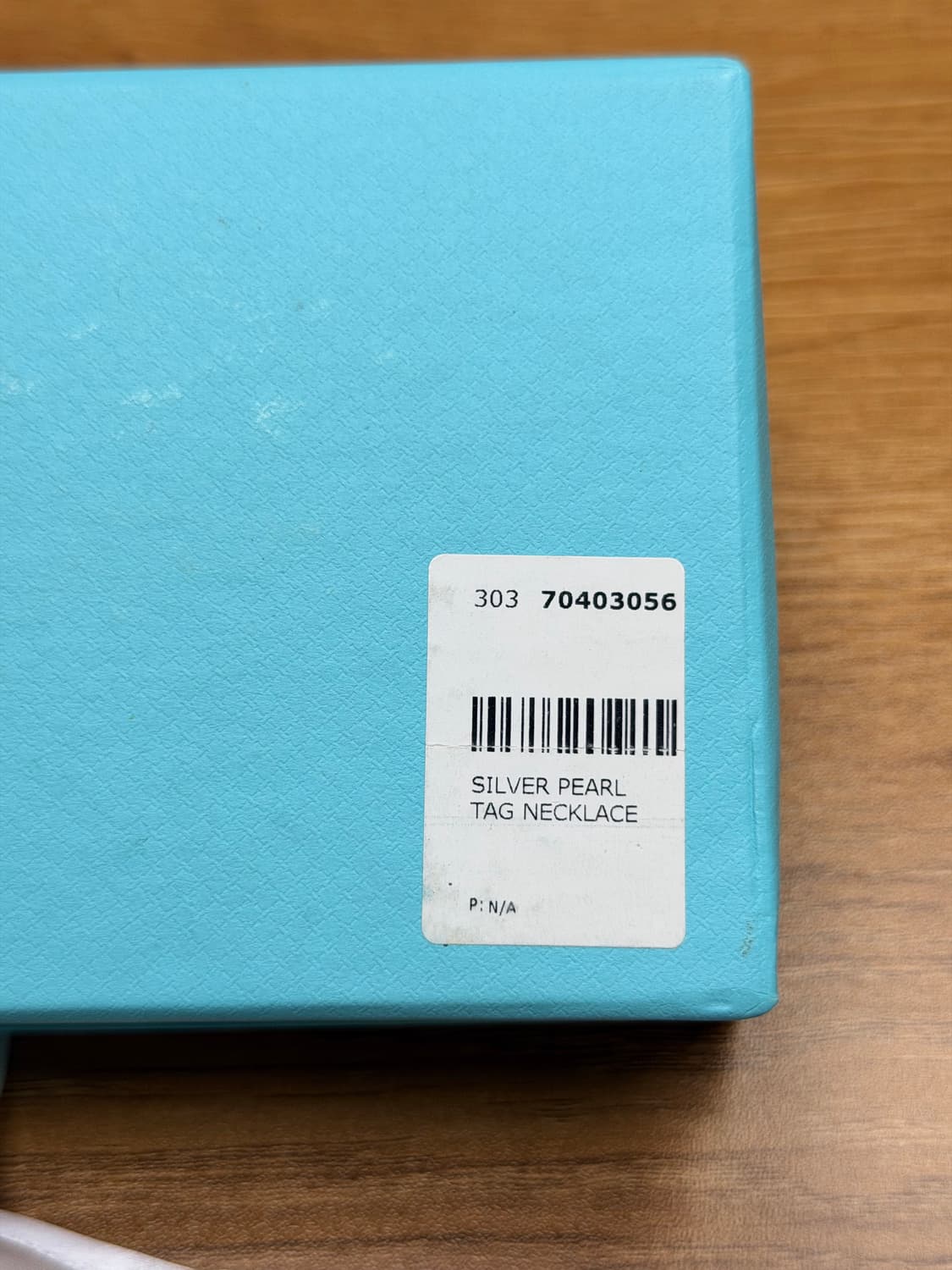 슈프림 21FW 티파니 Oval Tag Pearl Necklace 상품이미지6