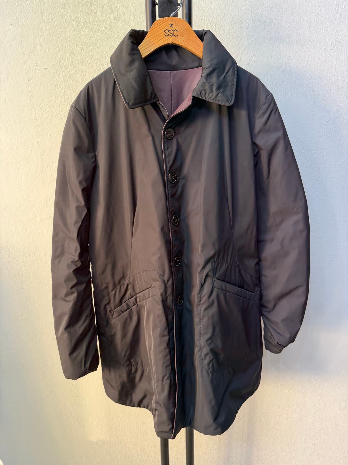 정품) 질샌더 여성 리버시블 양면 가죽자켓 40 (55-66) 상품이미지5