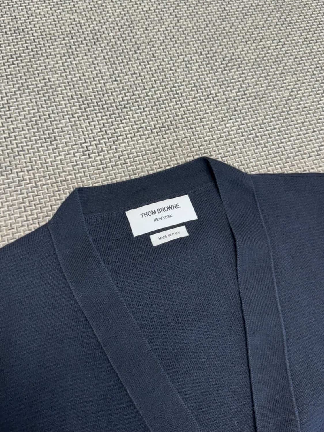 톰브라운 밀라노스티치 가디건 상품이미지2