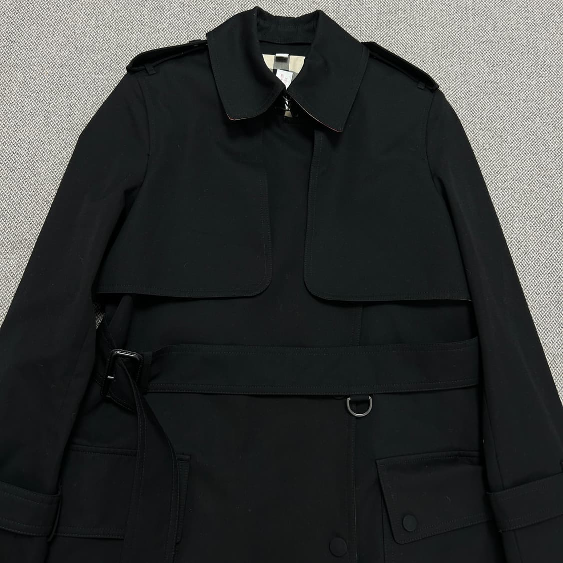 버버리 신형 개버딘 벨티드 트렌치코트(34) 상품이미지2