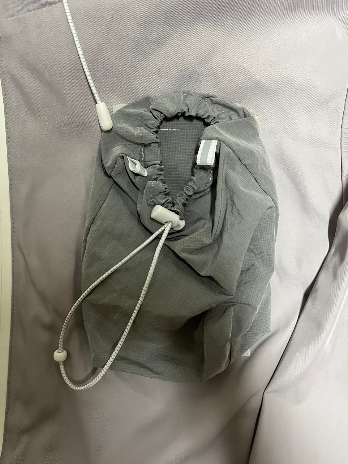 AA/C 바람막이 자켓 L 회색 상품이미지6