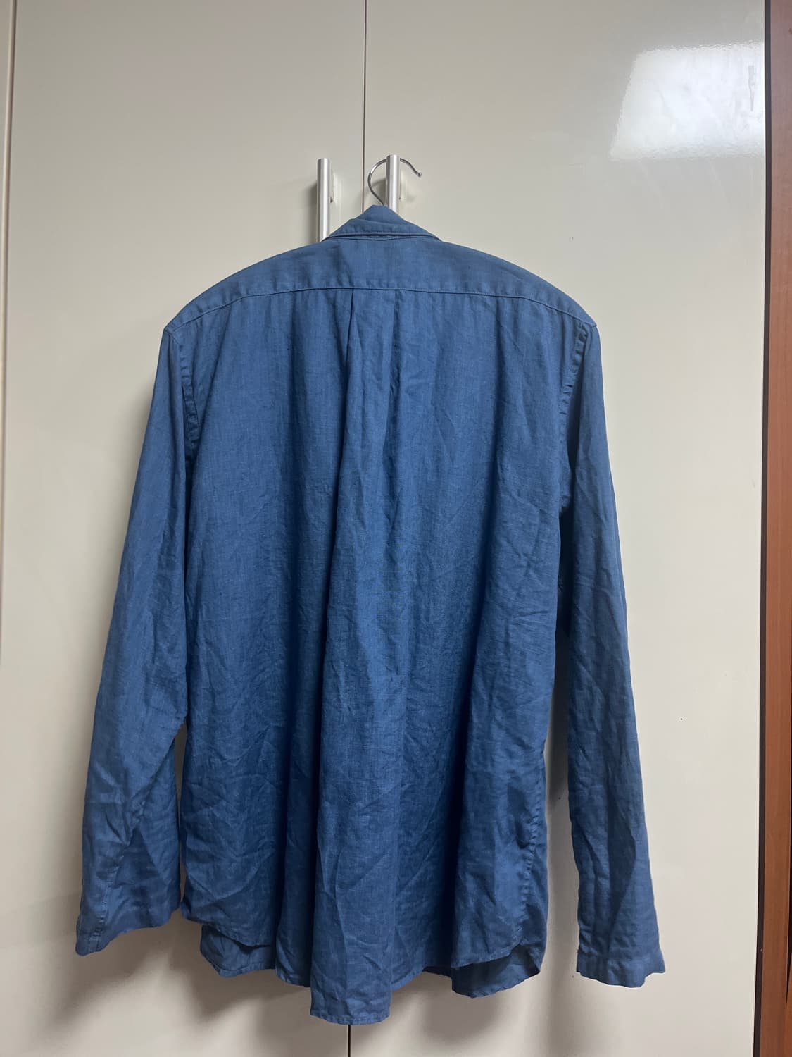 네스트로브 컨팩트 린넨 셔츠 블루 상품이미지2