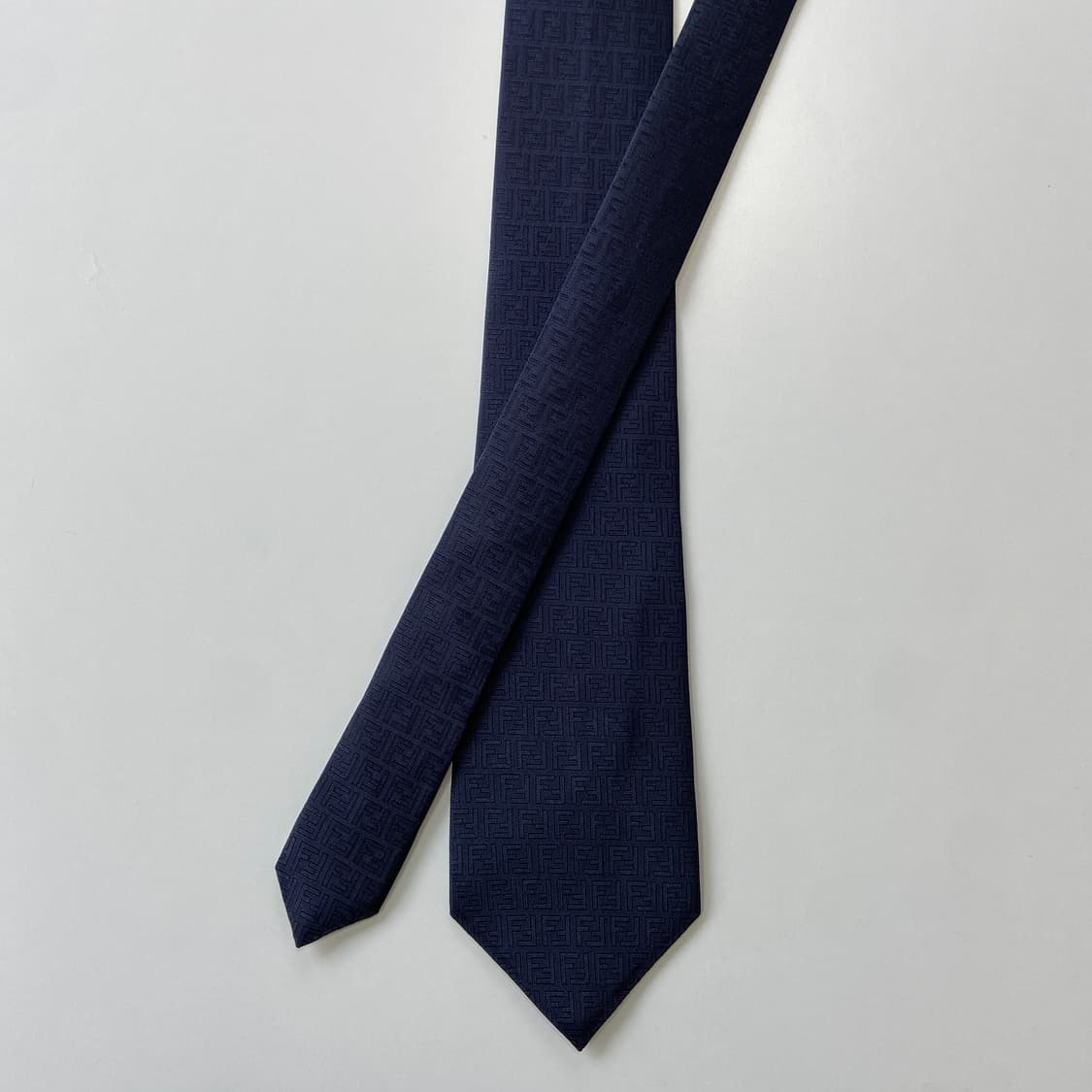 최상급 펜디 (FENDI) FF모노그램 명품 정품 넥타이 상품이미지1