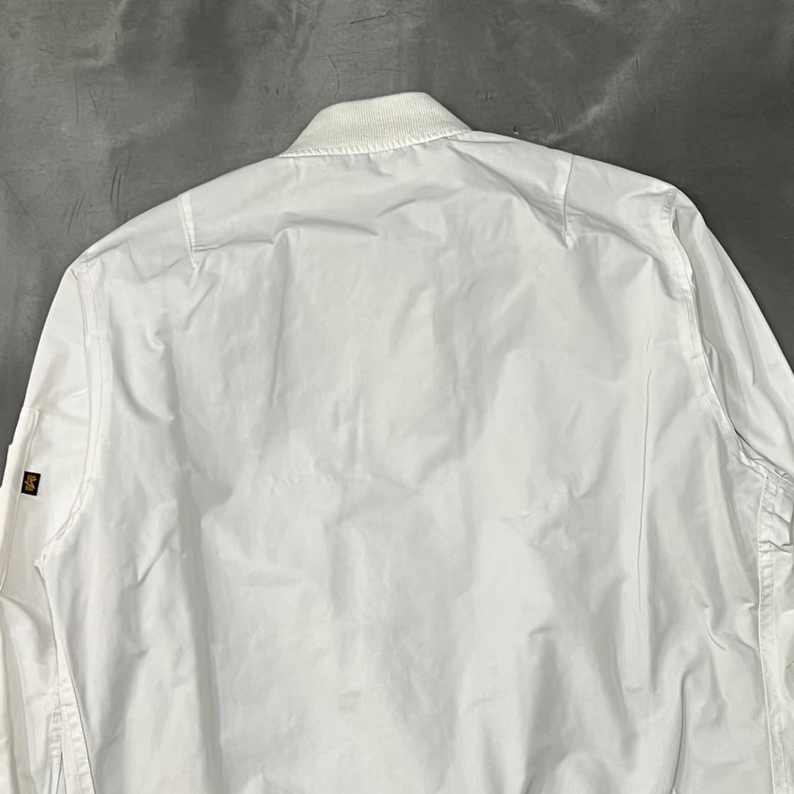  알파인더스트리 화이트 ma-1 y14959 상품이미지5