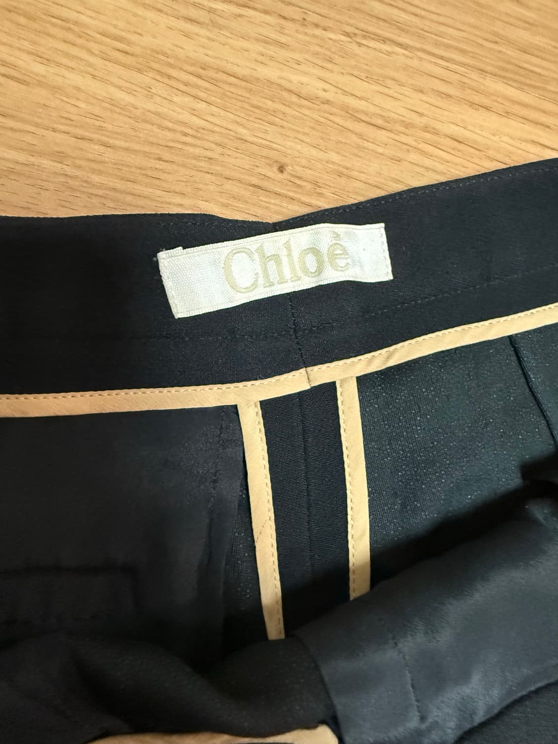 끌로에 블랙 슬랙스 36 상품이미지4