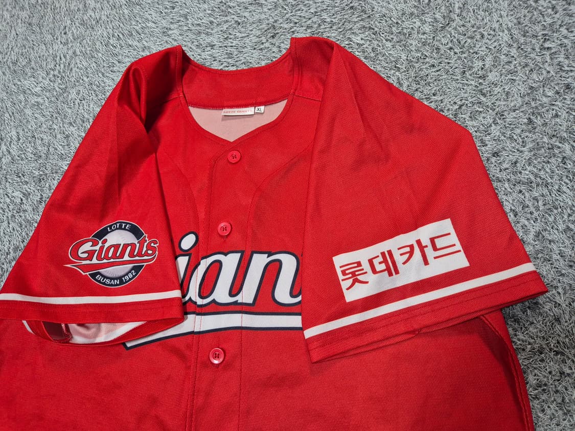 롯데자이언츠 남성 반팔 유니폼 XL 상품이미지3