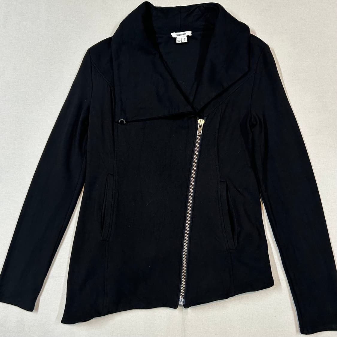 S) 헬무트 랭 언밸런스 비대칭 집업 자켓 상품이미지2