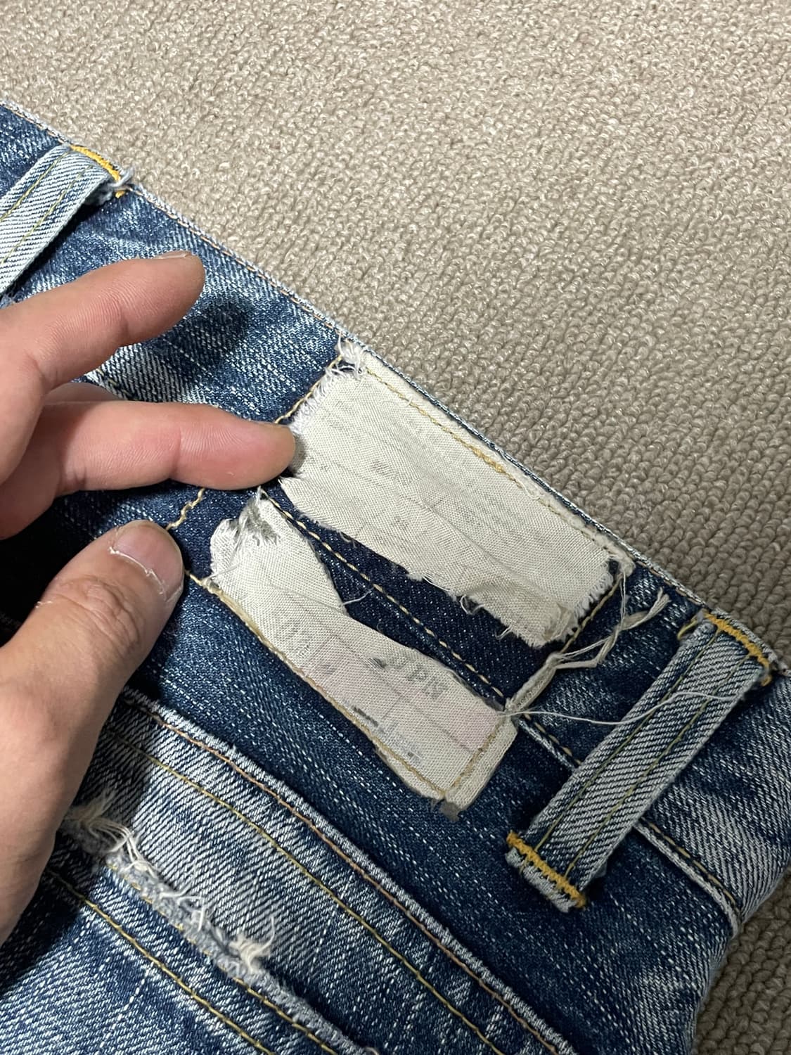 에드윈 503 페이드 플레어 데님팸츠 J02666 상품이미지2