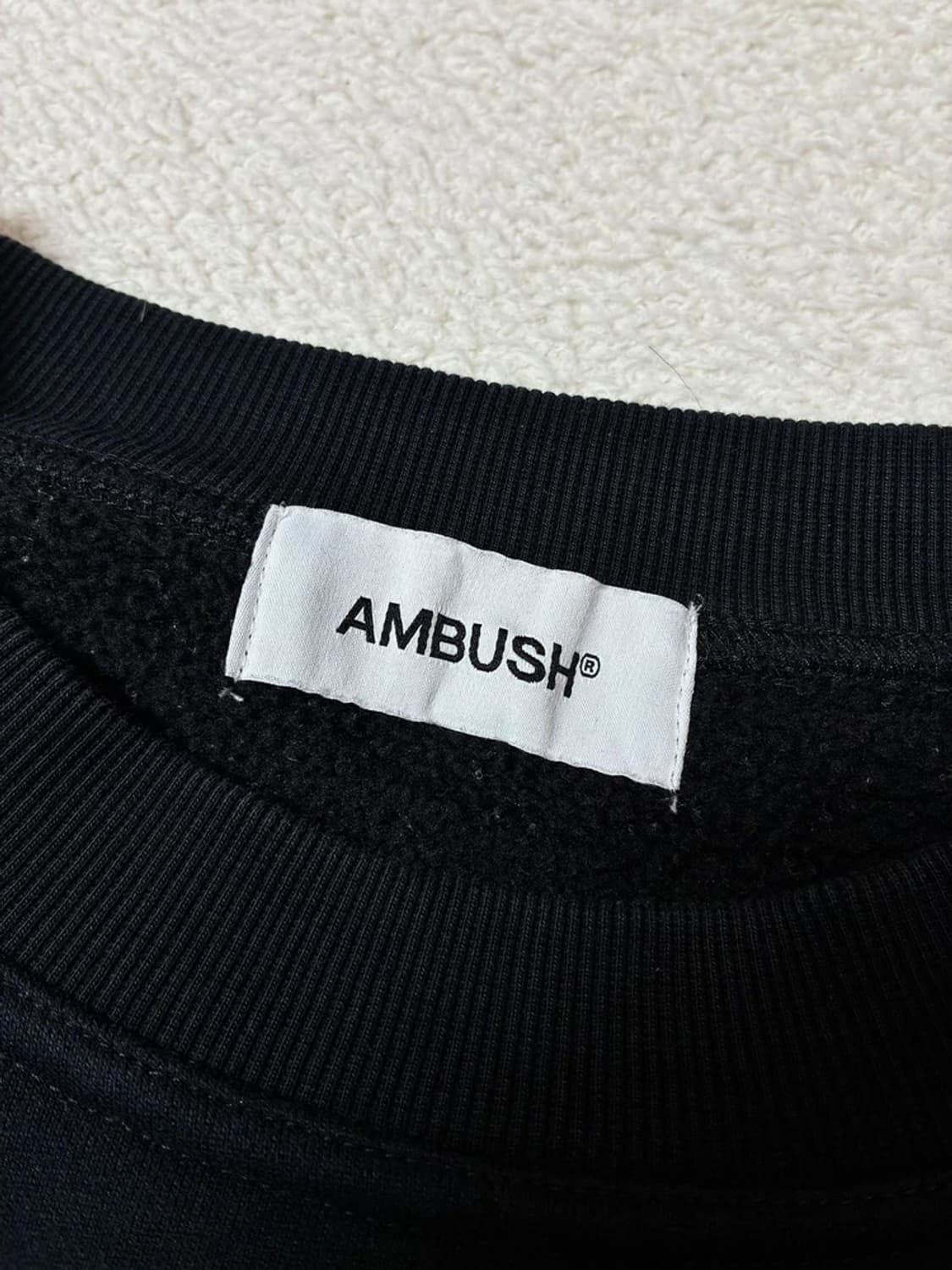 앰부쉬 AMBUSH 2020 백로고 오버 맨투맨 PN7587 상품이미지8