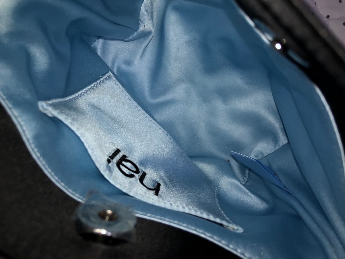 홈오브하이 실크 크로스바디백 블랙 상품이미지2