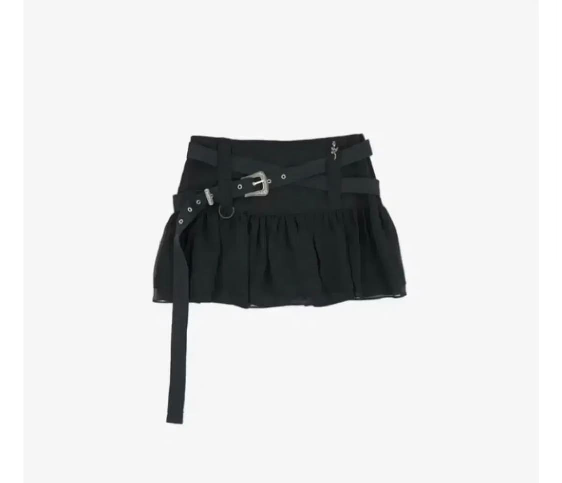 엘프엘프엘프 아카이브스 웨스턴 스커트 블랙 상품이미지1