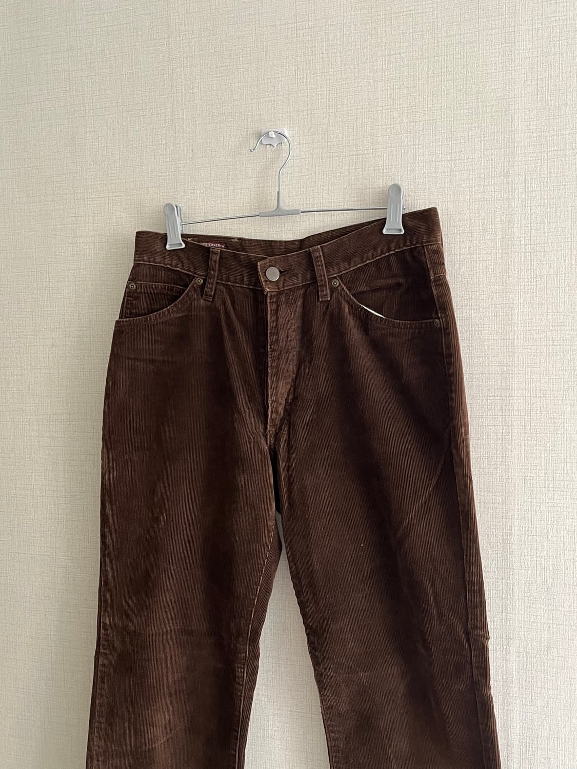 Lee Japan 웨스턴 코듀로이 팬츠 초코브라운 상품이미지2