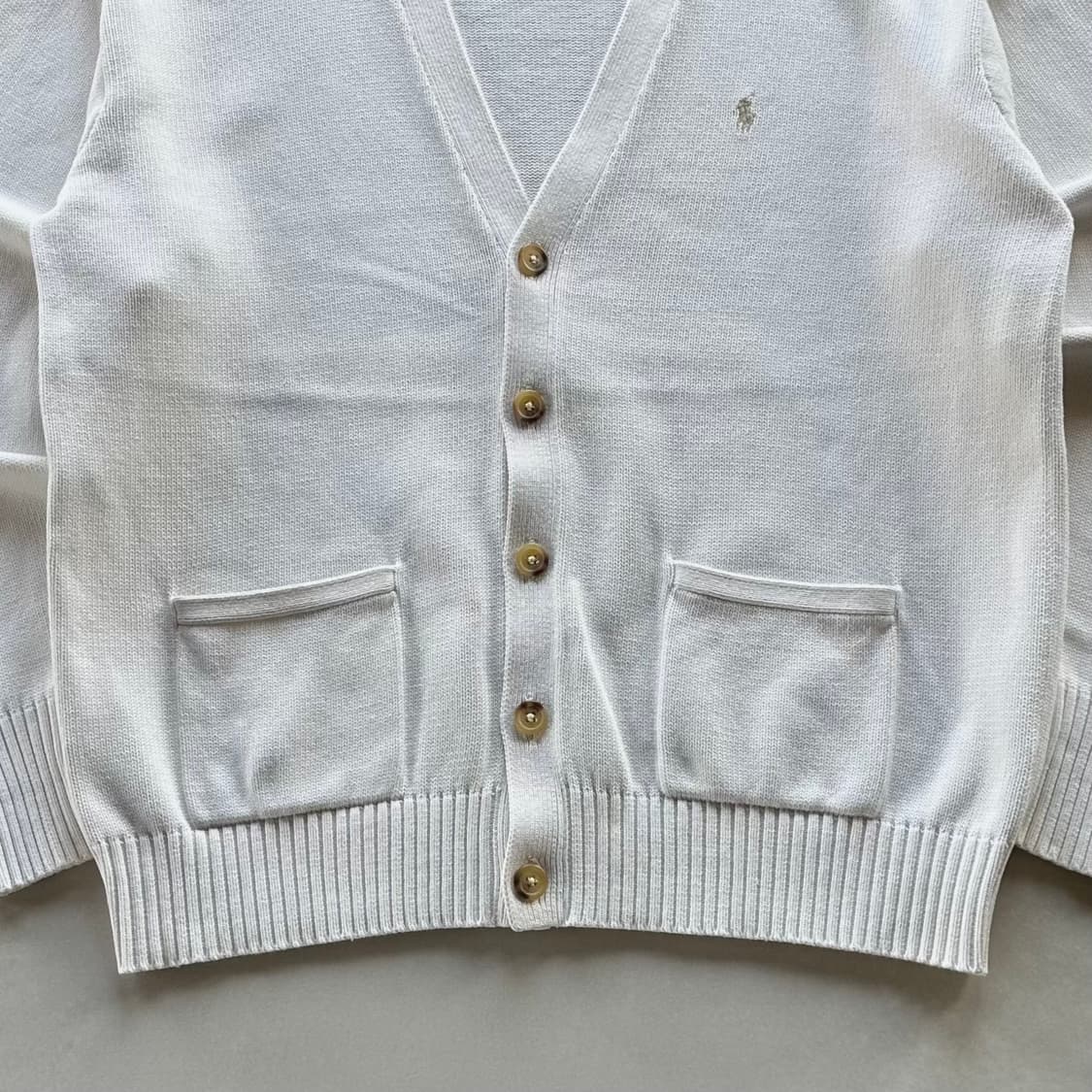 [L]폴로 랄프로렌 브이넥 코튼 니트 가디건 상품이미지3