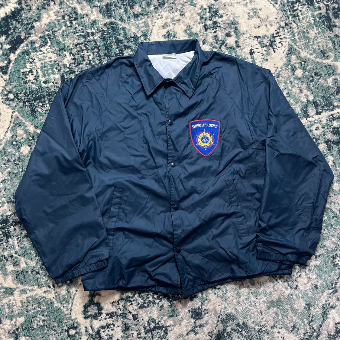 90s Usa Police 코치 자켓(L) 상품이미지2