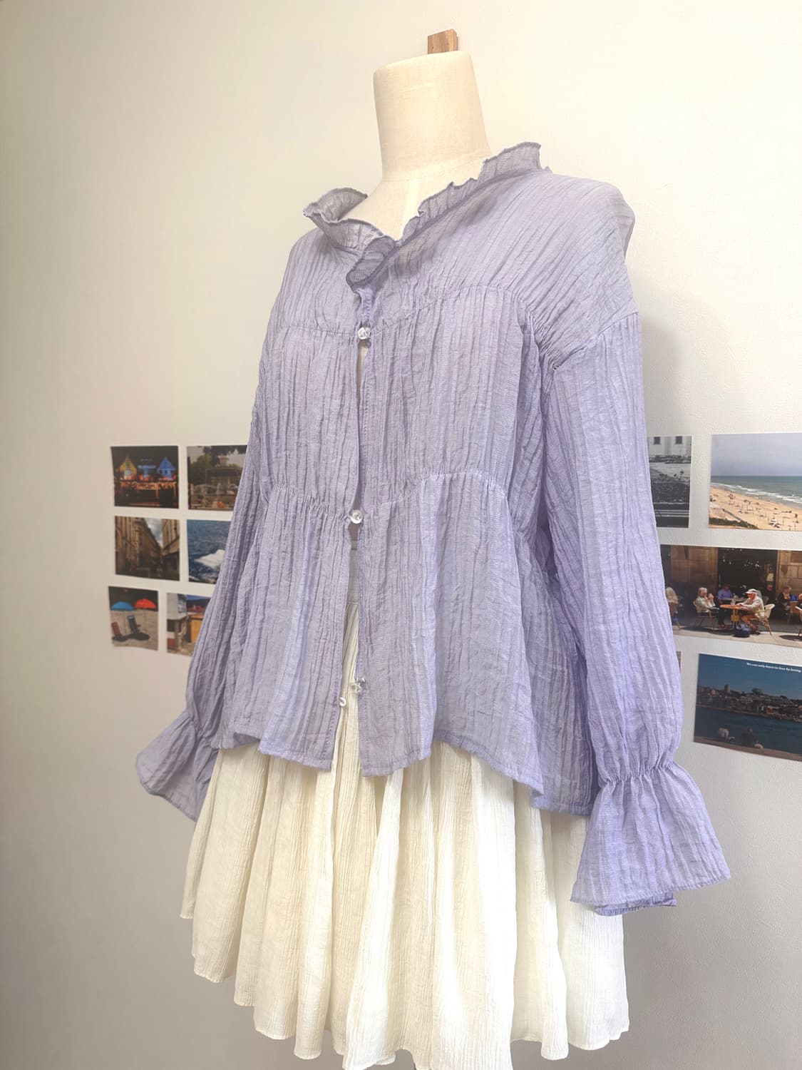 소라맛 썸머 블라우스  상품이미지5