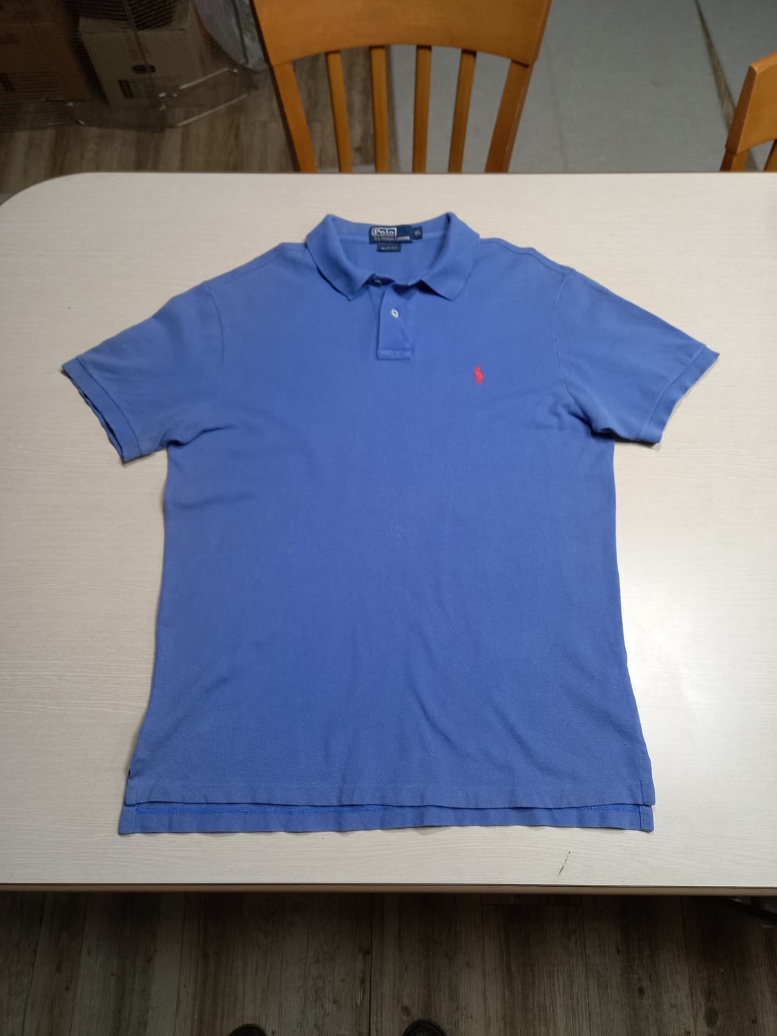 XL105 POLO RALPH LAUREN 반팔셔츠 챠콜블루 XL-458 상품이미지1