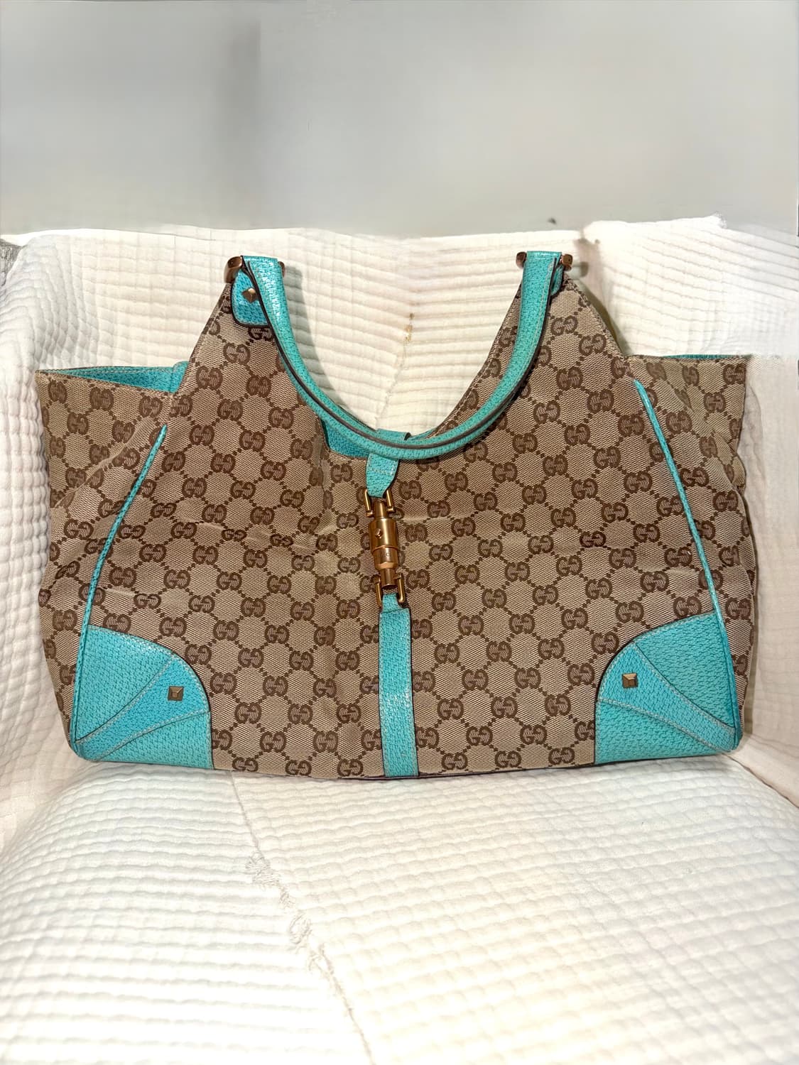 Gucci 2008ss 민트 재키백 상품이미지1