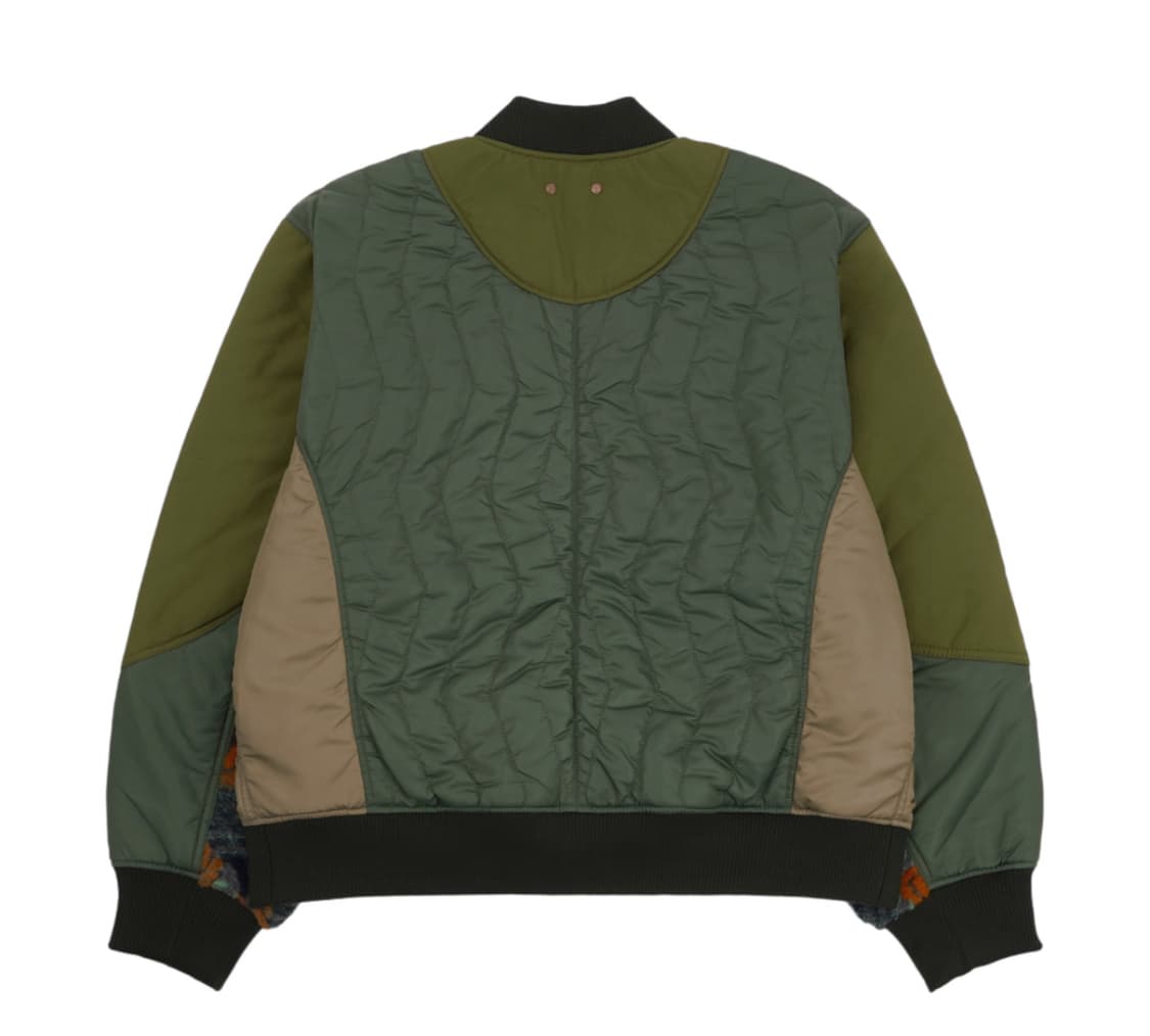 앤더슨벨 아식스 콘트라스트 퀼팅 봄버 자켓 M 상품이미지2