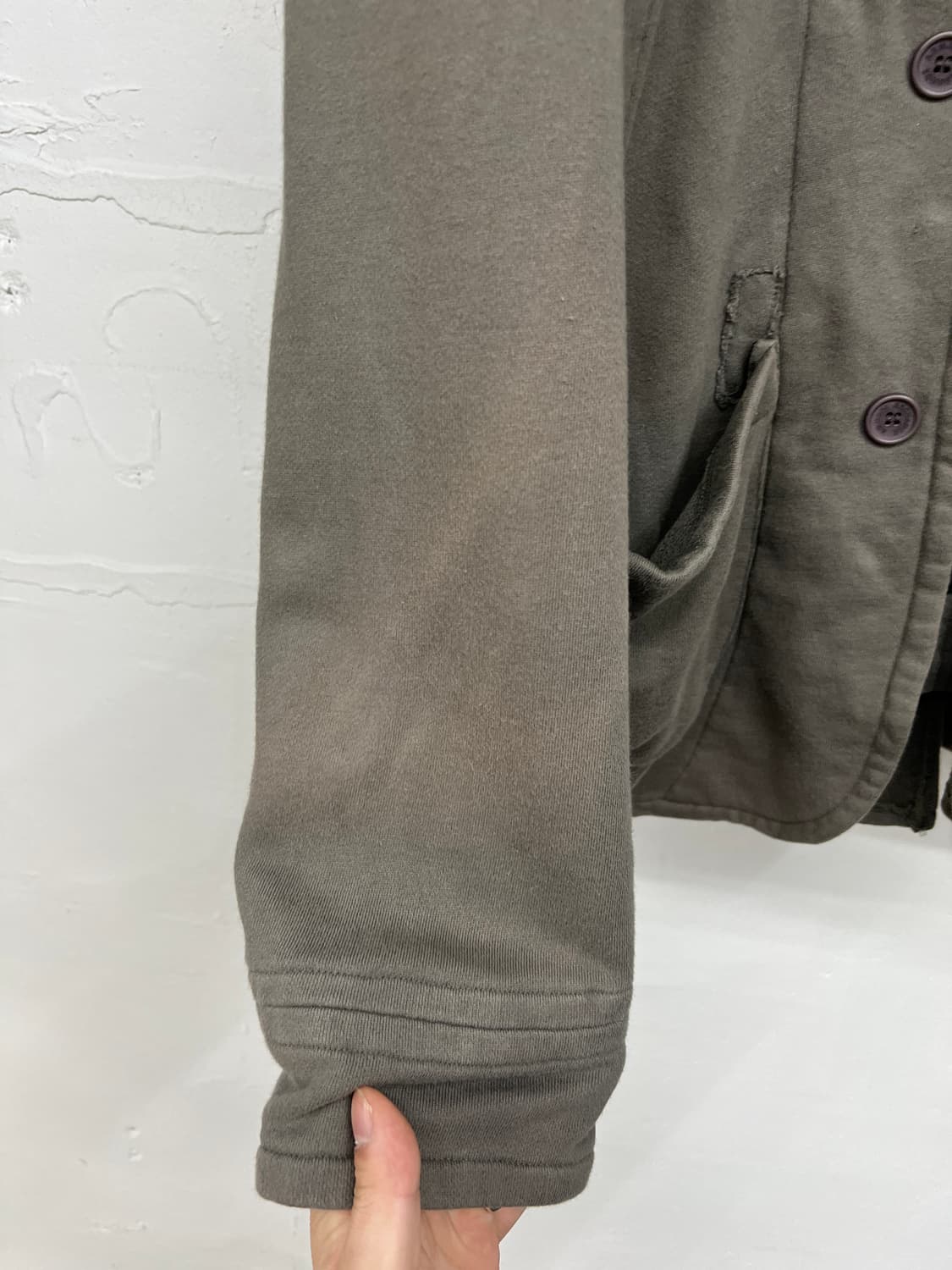 알마니 코튼 레이어링 자켓  상품이미지7