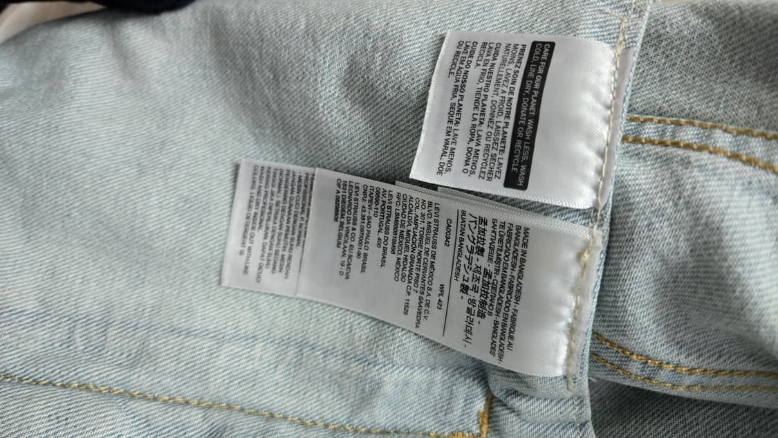 리바이스 빈티지 프리미엄 데님자켓 L 상품이미지4