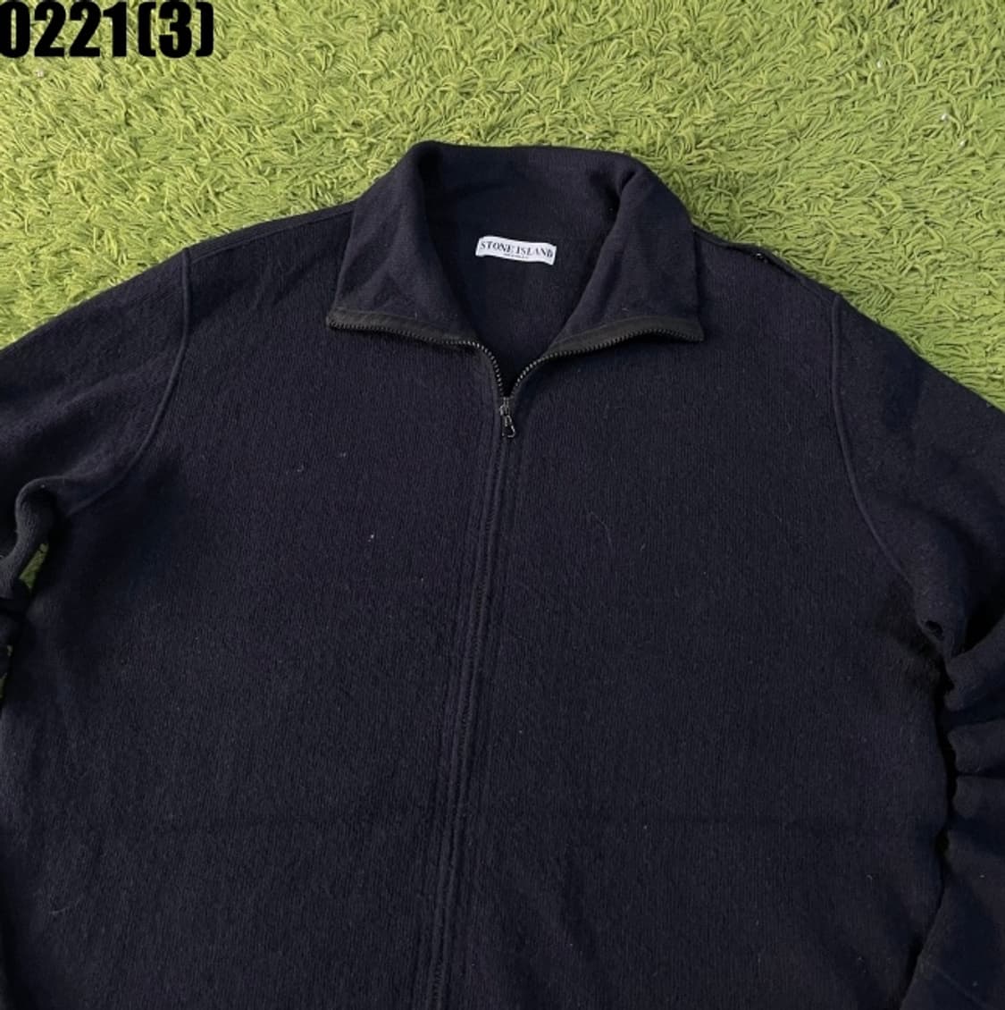 스톤아일랜드 구형 니트 자켓 와펜X 상품이미지2