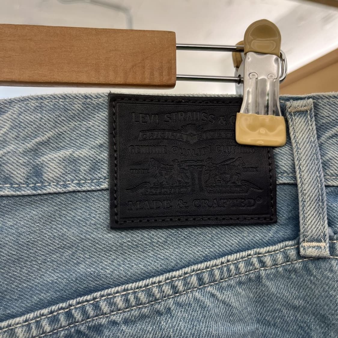 리바이스 플레어풀 레트로 와이드 부츠컷 데님팬츠 25인치 C10047 상품이미지5