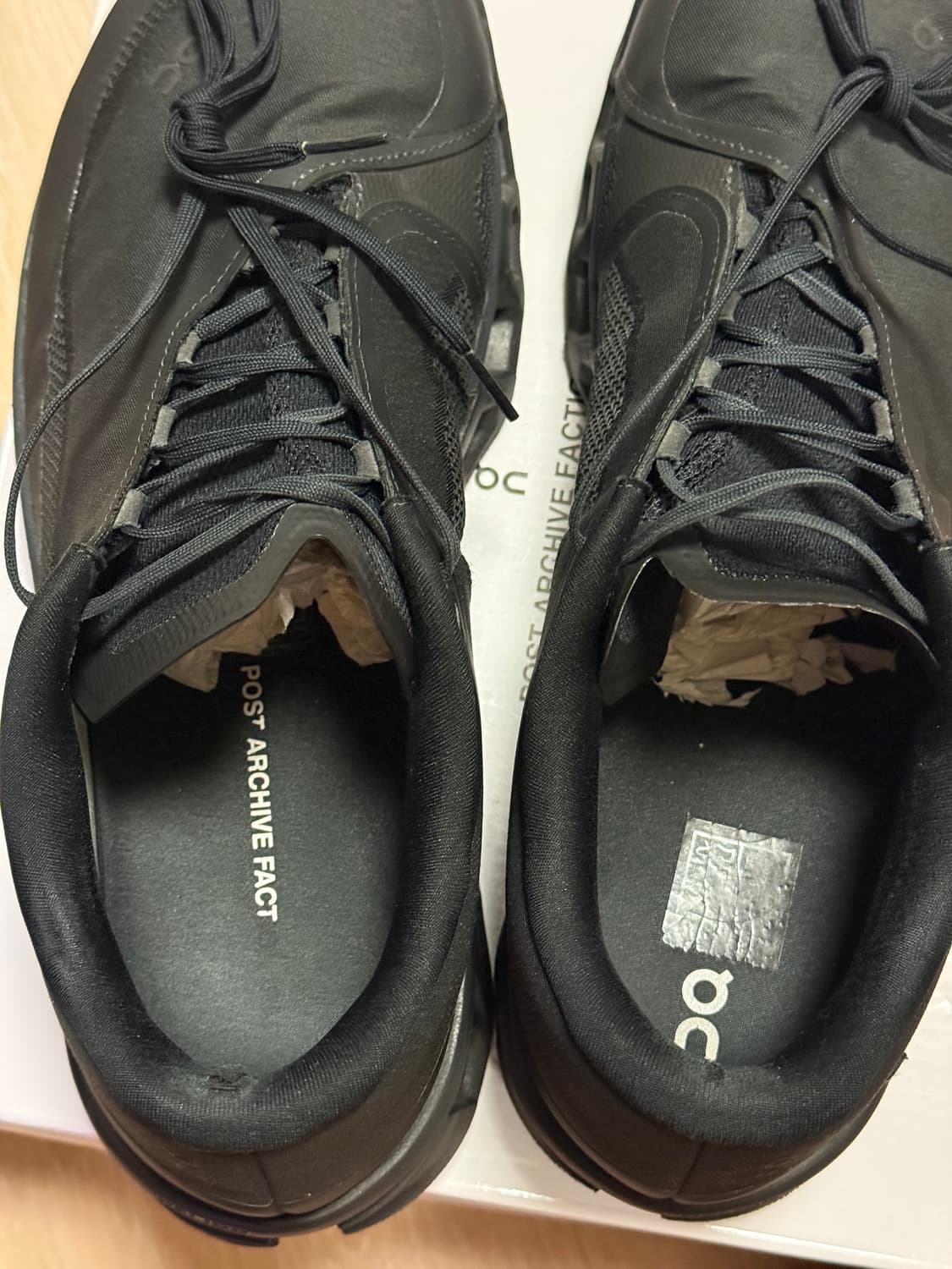 파프 온 클라우드 몬스터2 블랙 12.5 (305사이즈) 상품이미지5