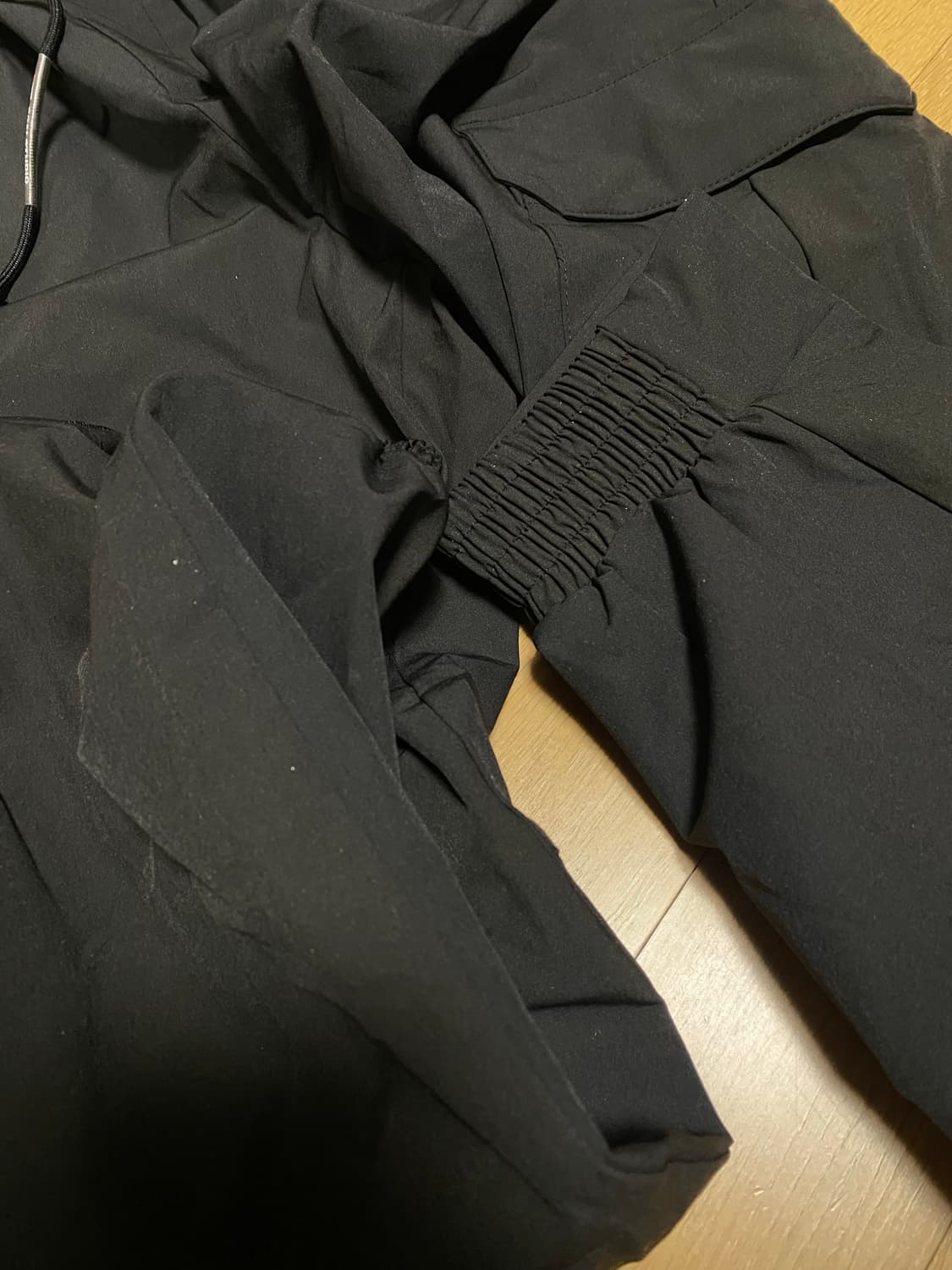 골 스튜디오 GOAL STUDIO 블랙 카고 조거 팬츠 L 새상품 상품이미지4