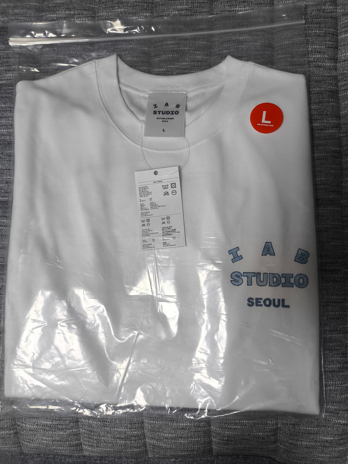 아이앱스튜디오 서울 티셔츠 L 상품이미지1