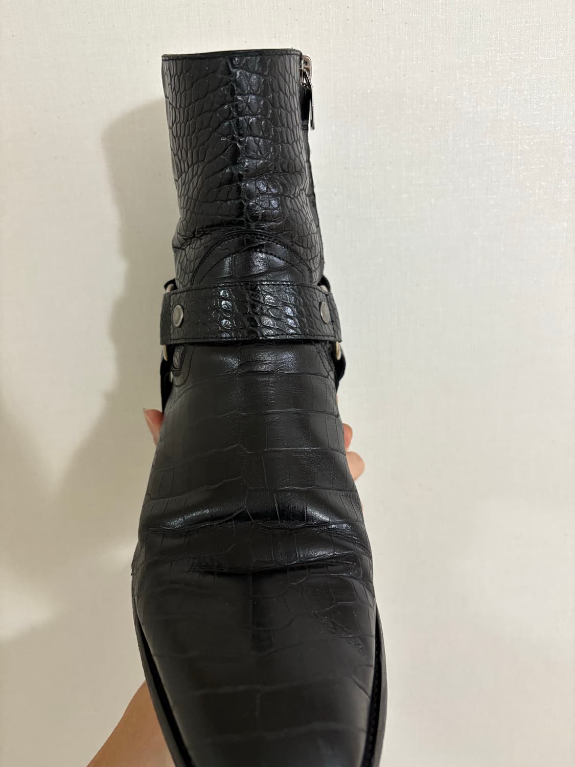 생로랑 크로커다일 하네스 부츠 상품이미지9