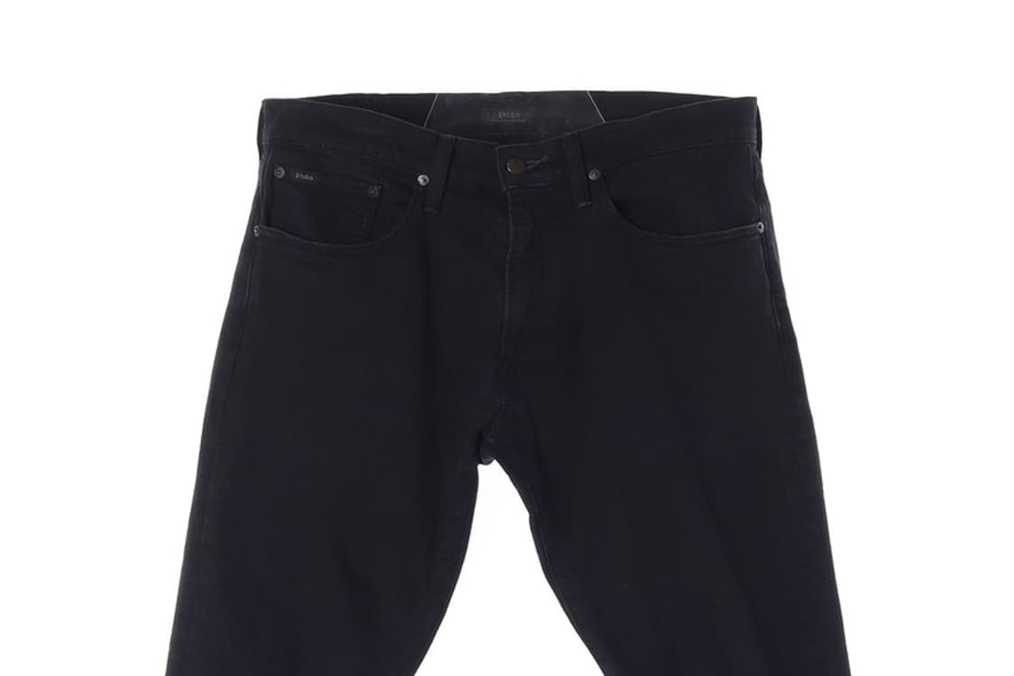 폴로 랄프로렌 소가죽 패치 데님 팬츠 32 상품이미지3