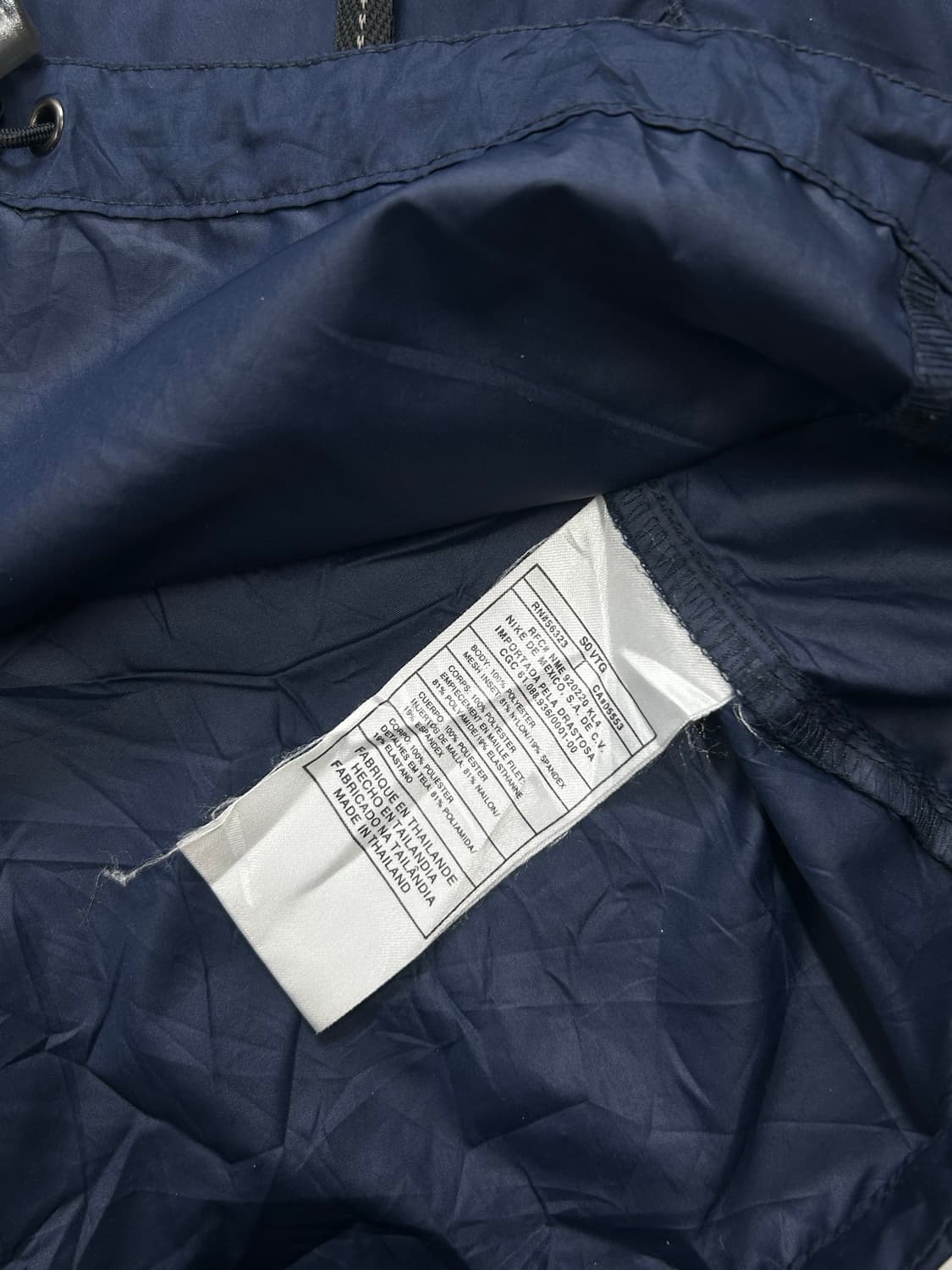 나이키 90s 네이비 화이트 라인 바람막이 M 상품이미지8