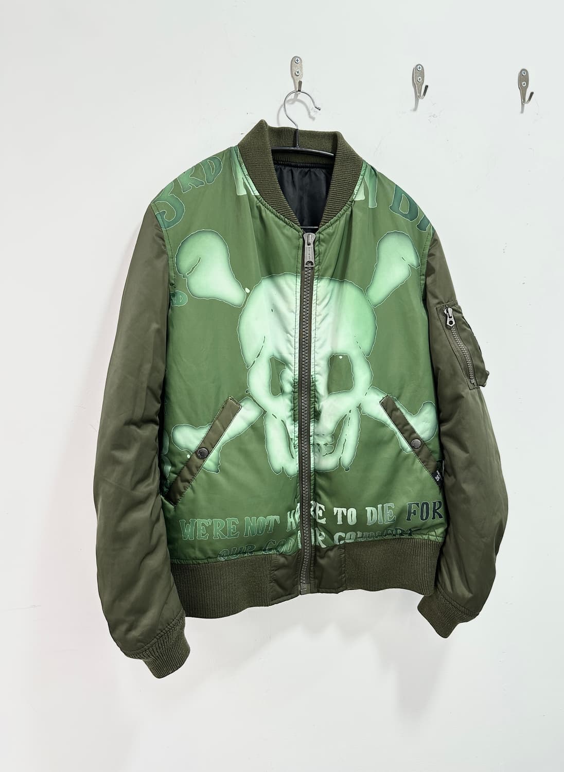 Avirex shirring skull reversible flight  상품이미지2