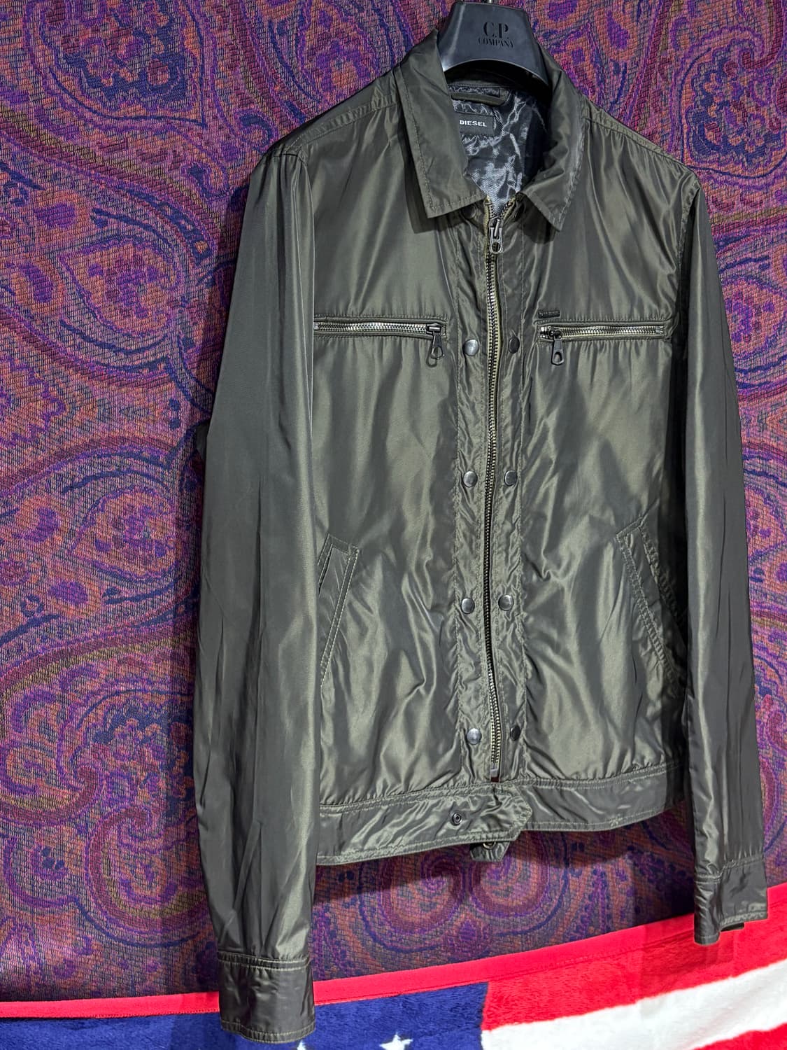 디젤 J-Bintur 모터사이클 나일론 자켓 상품이미지3