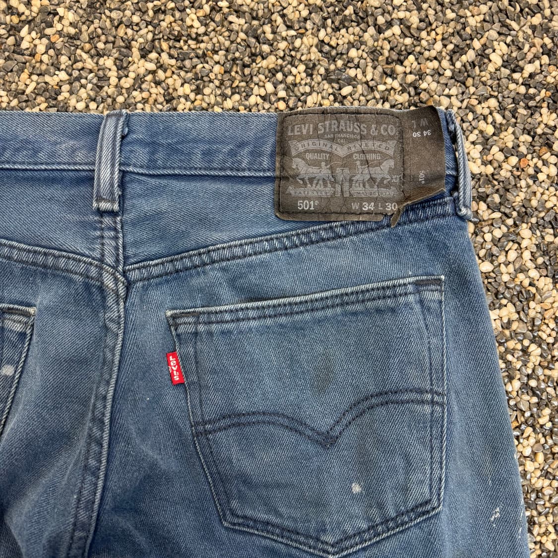 리바이스 501 더티 에이징 스트레이트 진 (32)   상품이미지5