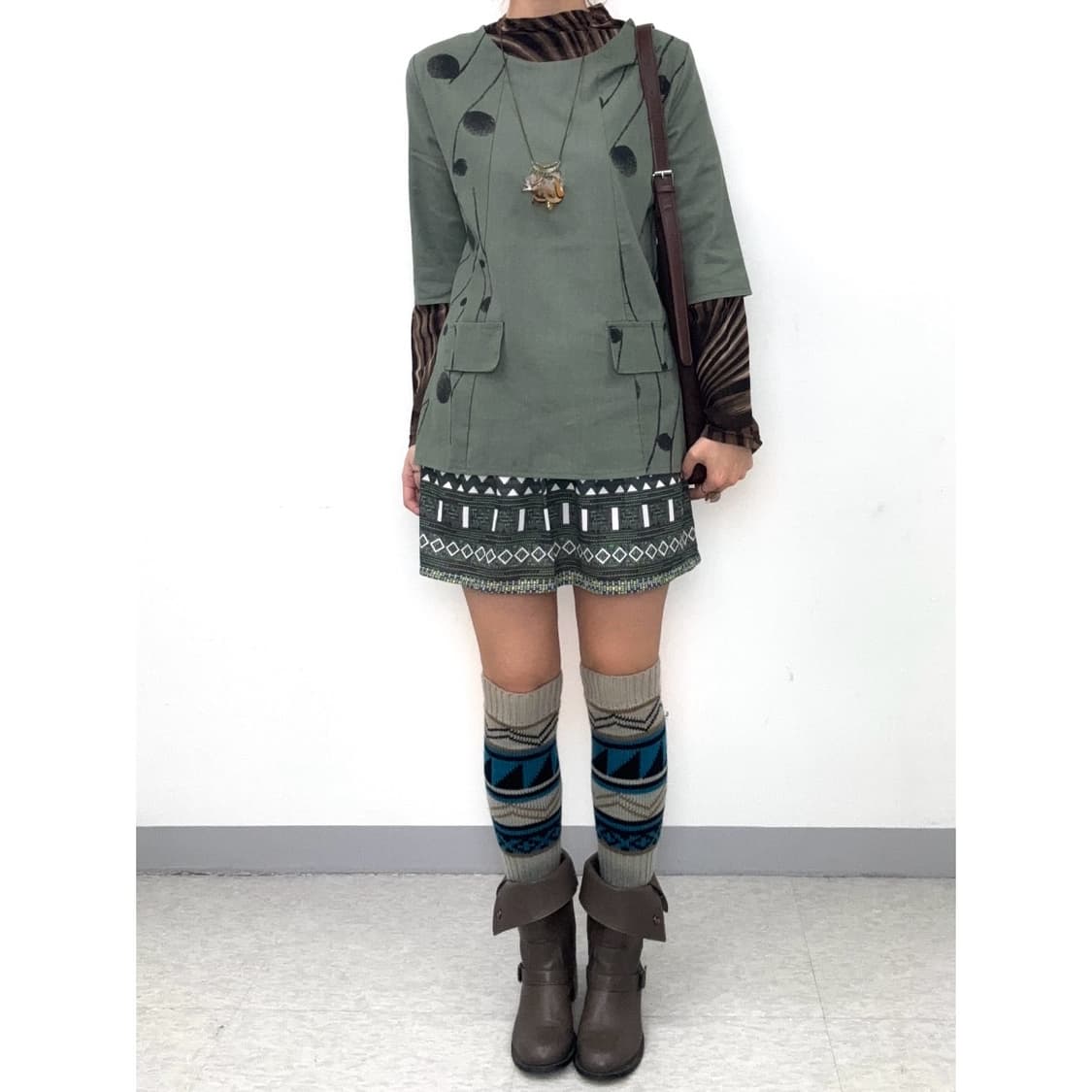 빈티지 에스닉 스커트 상품이미지1