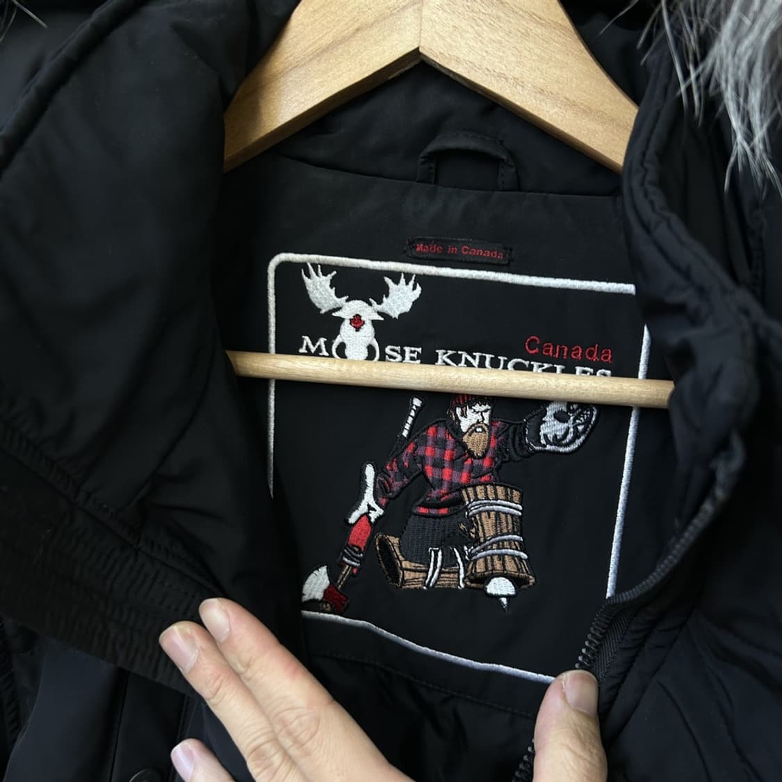 15601 - 17F/W 무스너클 알곤퀸 구스다운 패딩 상품이미지6