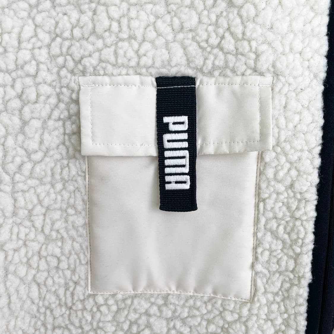 D2 PUMA 푸마 쉐르파 뽀글이 플리스 자켓 S사이즈 상품이미지5