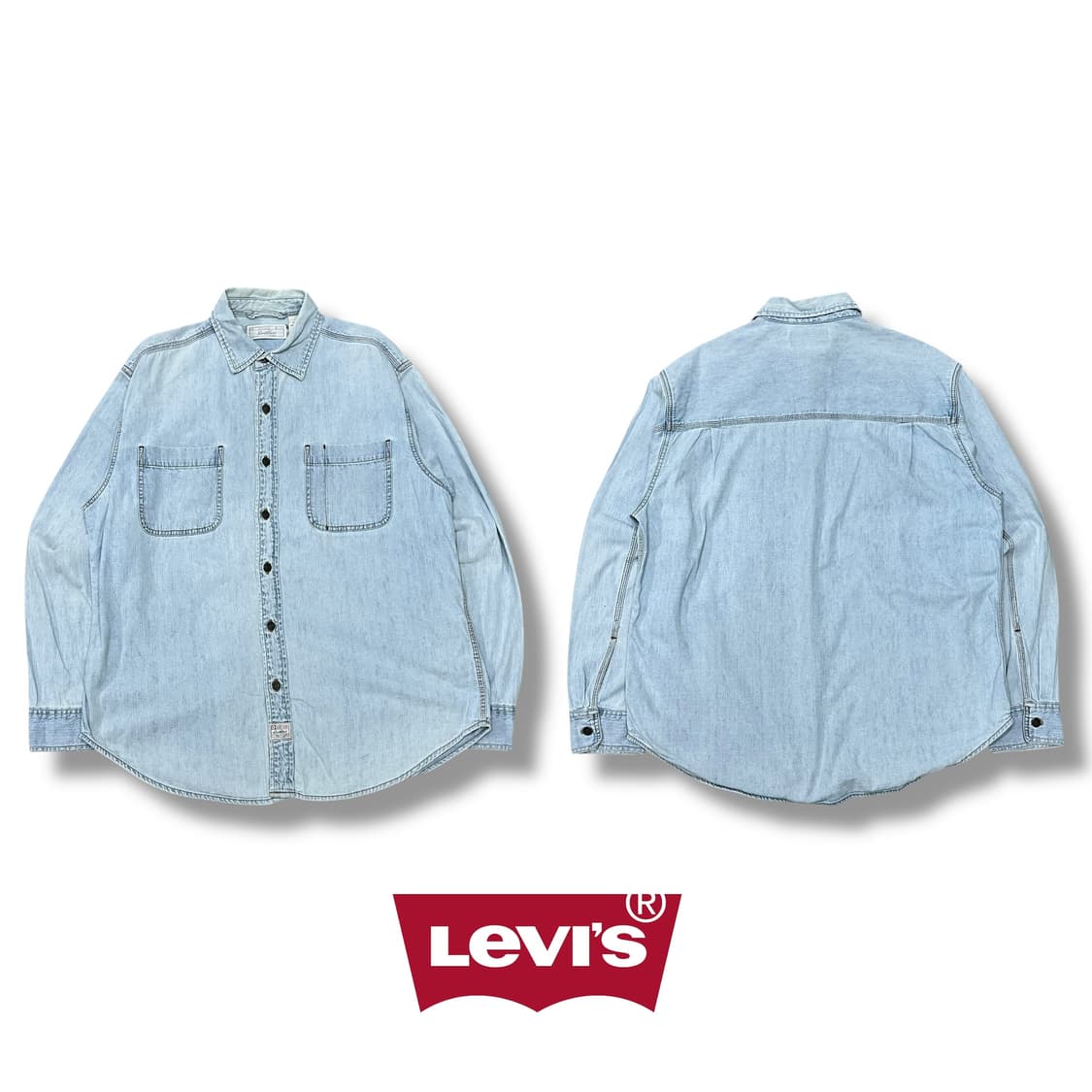 리바이스 투포켓 데님셔츠 s08062 상품이미지1