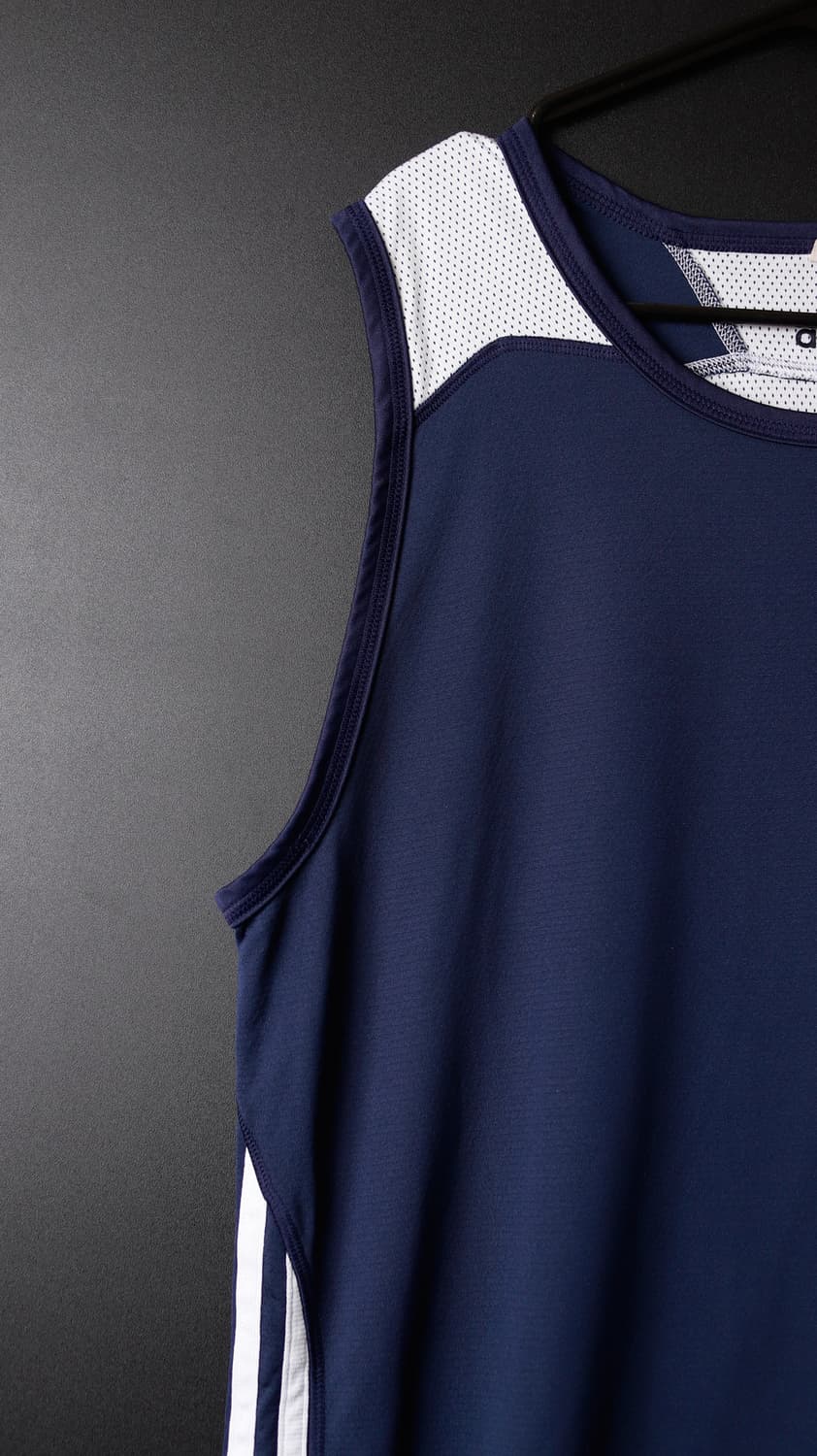 아디다스 곤색 농구나시 상품이미지2