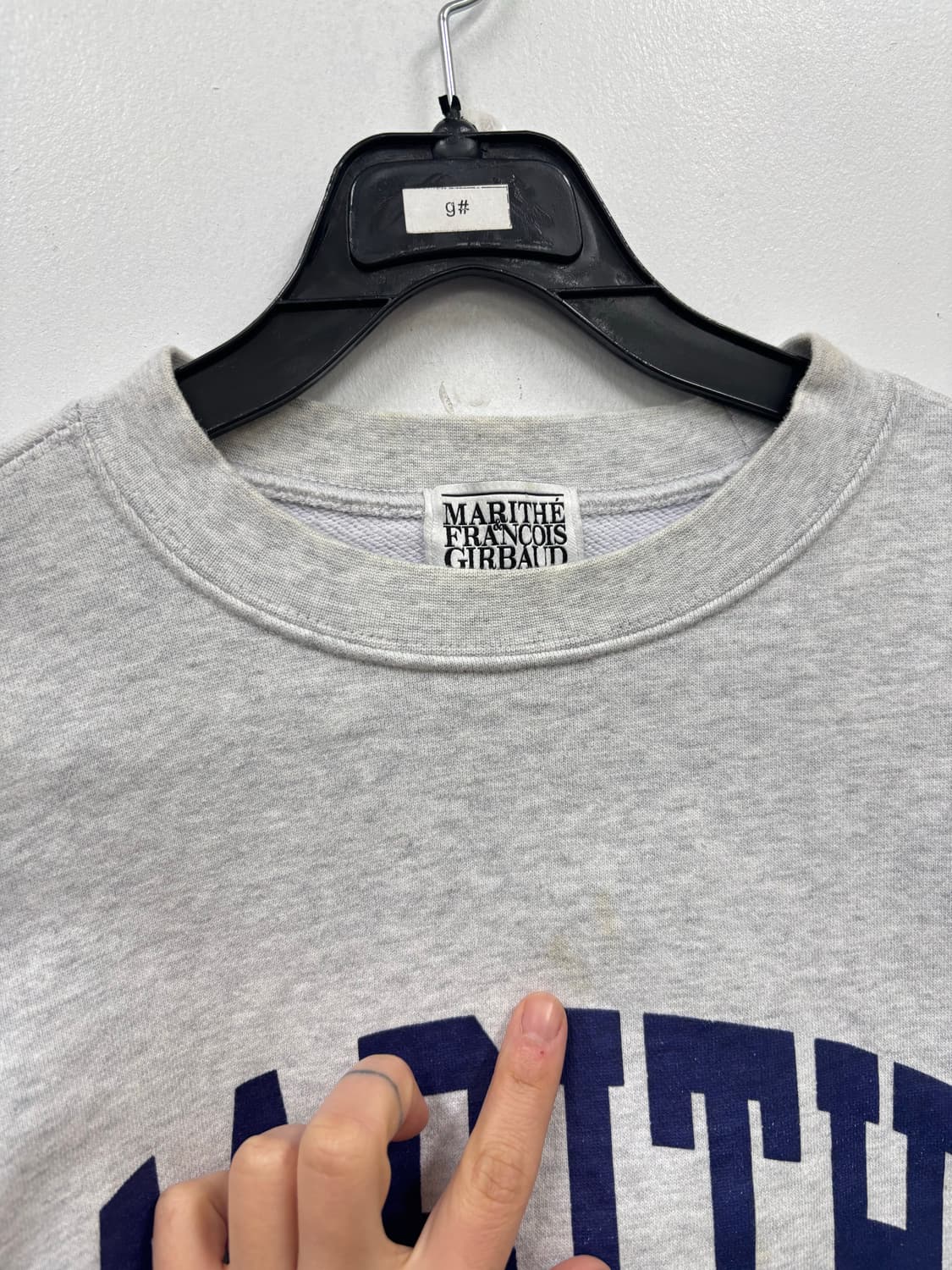 마리떼 프랑소와 저버 맨투맨  상품이미지4