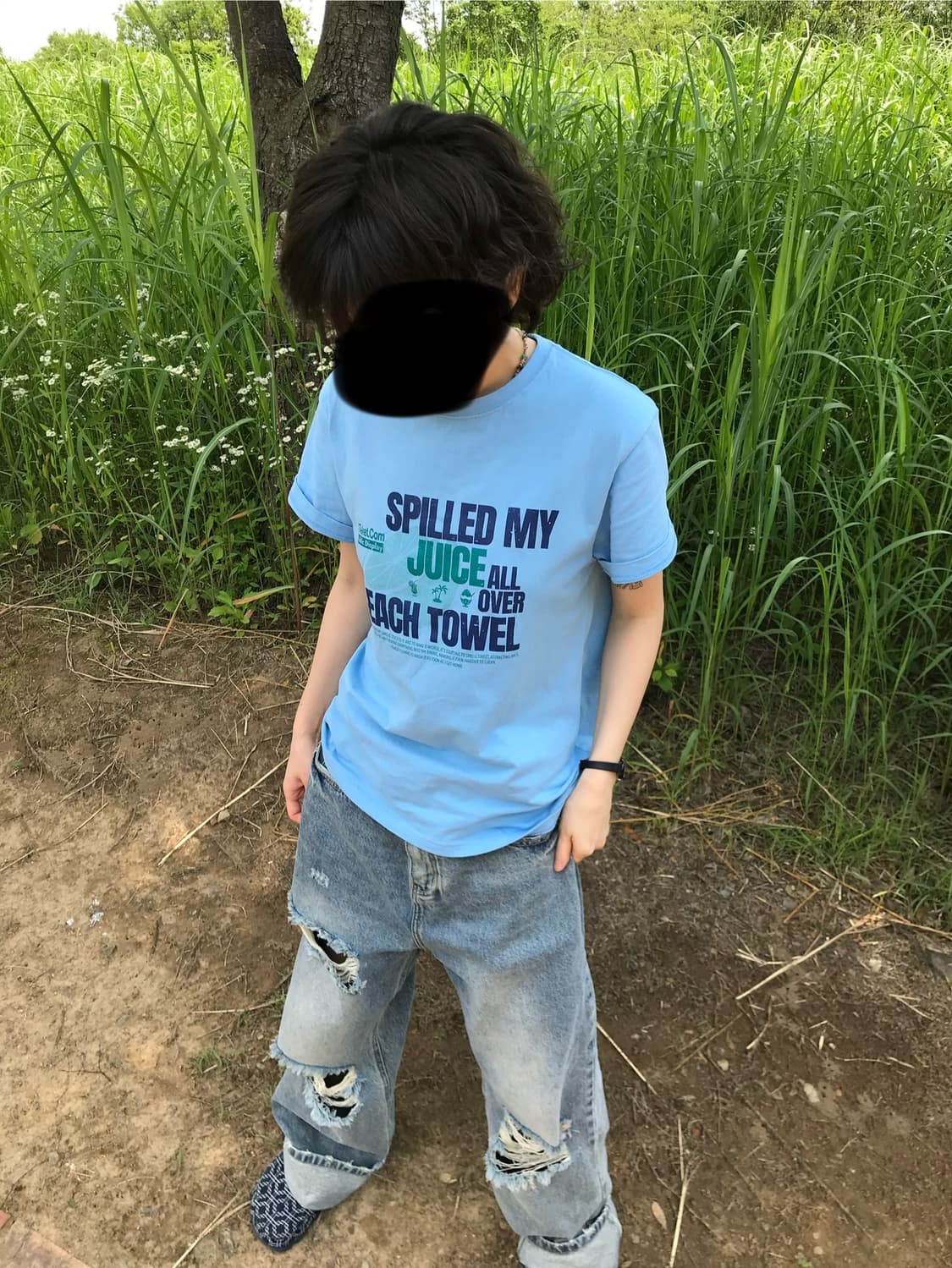 찢청팬츠 상품이미지1