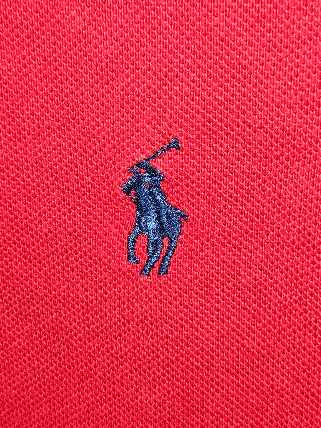 폴로 랄프로렌 신형 카라티 반팔 피케티 레드 해외 XL (국내 XXL) 상품이미지2