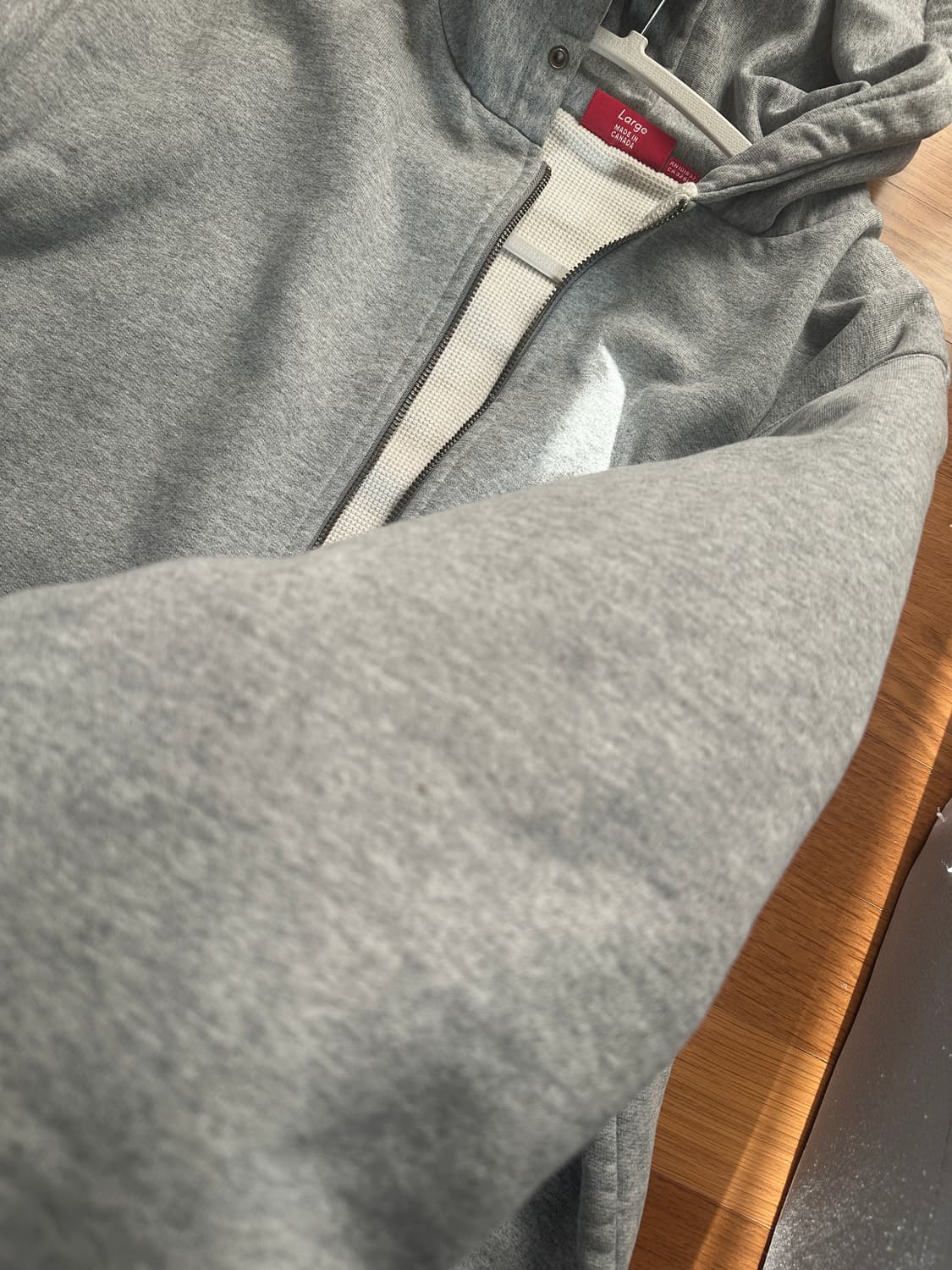 [L] 05 슈프림 fuck the polce 패치 후드 집업 상품이미지8