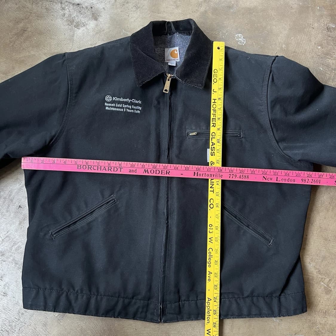 칼하트 J001 디트로이트 자켓 XL 상품이미지8