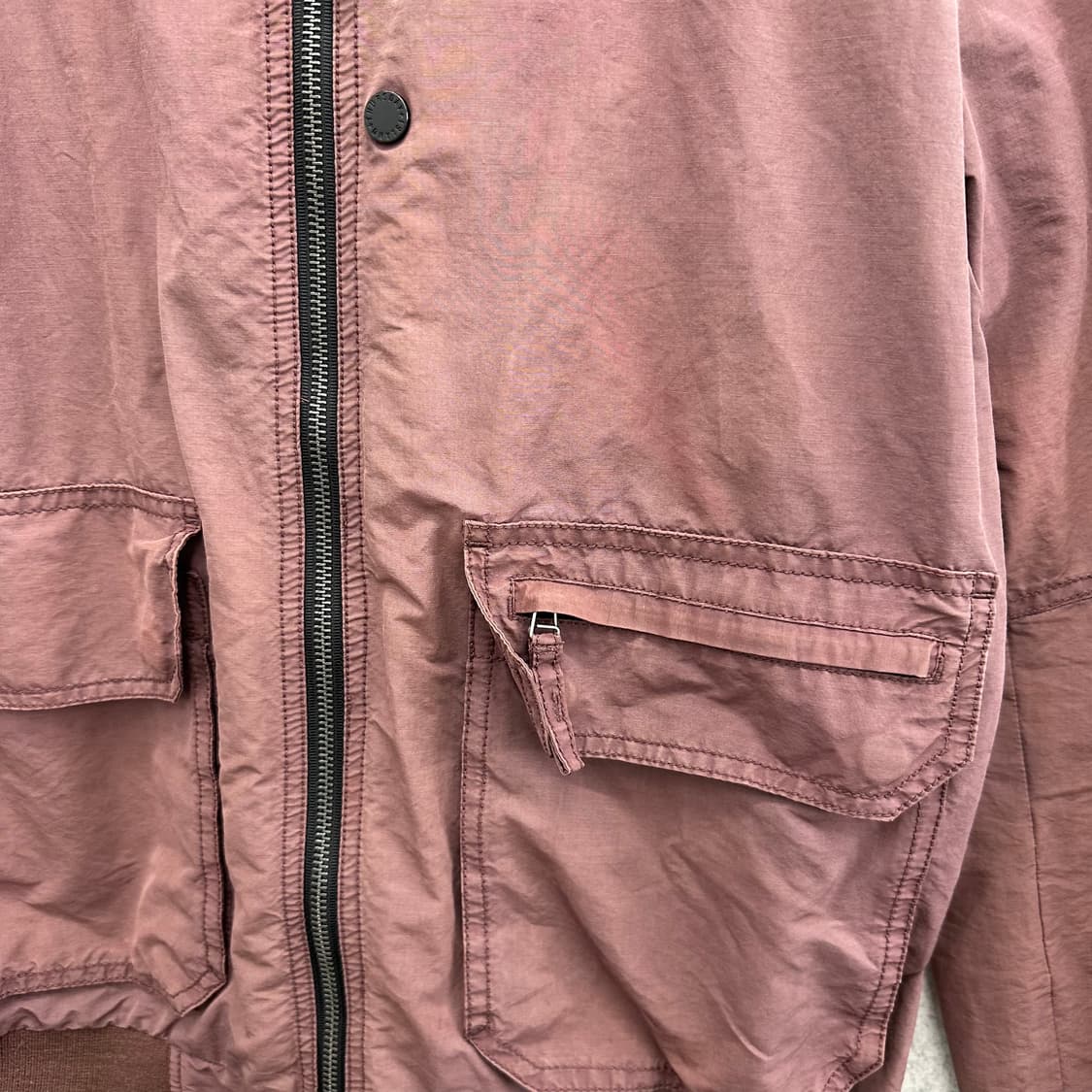 100 써스데이 아일랜드 남자 나일론 블루종 자켓 상품이미지6